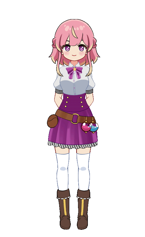 Rena Walk Animation
